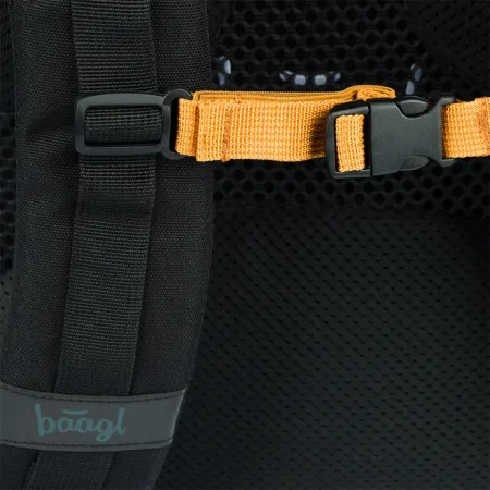 BAAGL Školní batoh Core Metallic Bronze