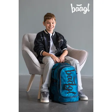 BAAGL Školní batoh Core Ocean