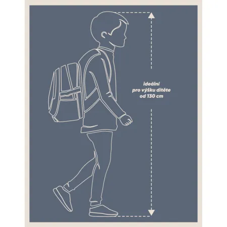 BAAGL Školní batoh Core Paintball