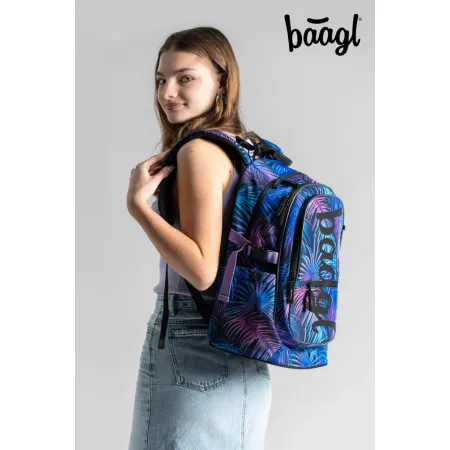 BAAGL Školní batoh Core Palm