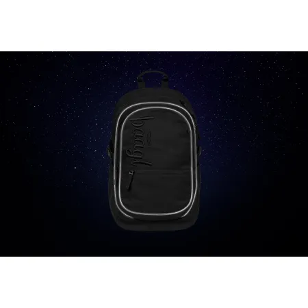 BAAGL Školní batoh Core Uni černá GRS