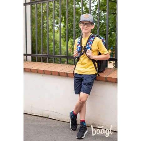 BAAGL Školní batoh Cubic Army