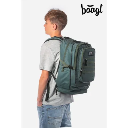 BAAGL Školní batoh Cubic Grove GRS