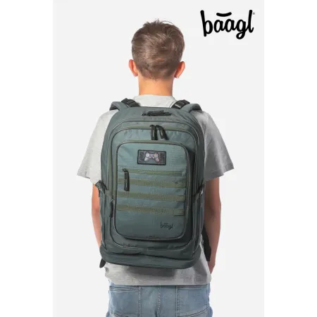 BAAGL Školní batoh Cubic Grove GRS