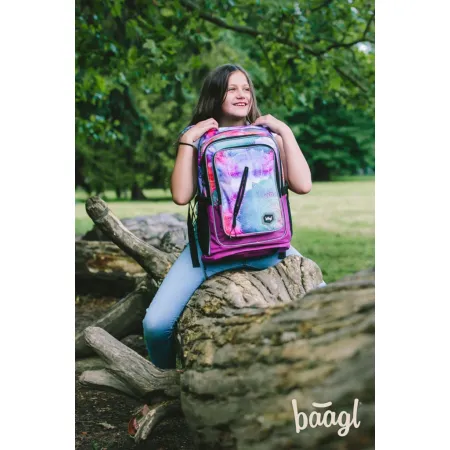 BAAGL Školní batoh Cubic Mandala