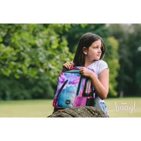 BAAGL Školní batoh Cubic Mandala