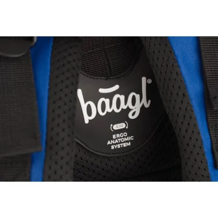 BAAGL Školní batoh Cubic Neon