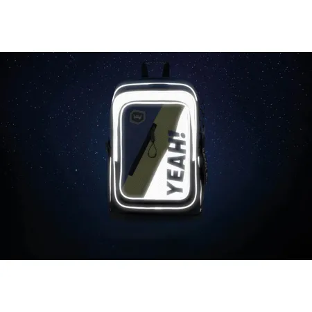 BAAGL Školní batoh Cubic Neon