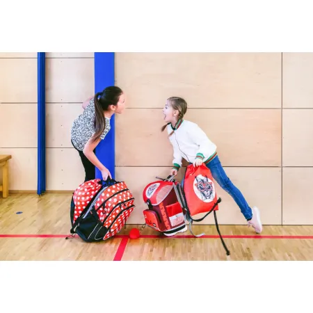 BAAGL Školní batoh Cubic Puntíky