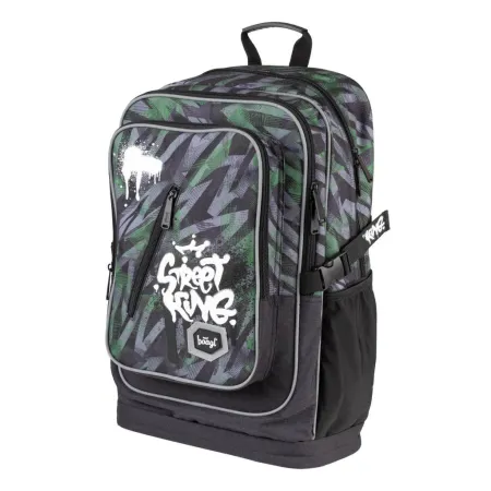 BAAGL Školní batoh Cubic Street King