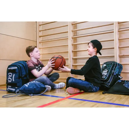 BAAGL Školní batoh Cubic Street King