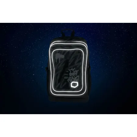 BAAGL Školní batoh Cubic Street King