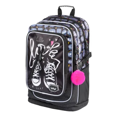 BAAGL Školní batoh Cubic Tenisky