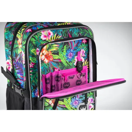 BAAGL Školní batoh Cubic Tropical