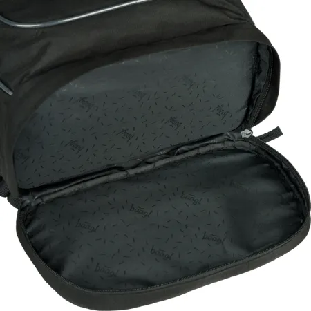 BAAGL Školní batoh Cubic Uni Černá GRS