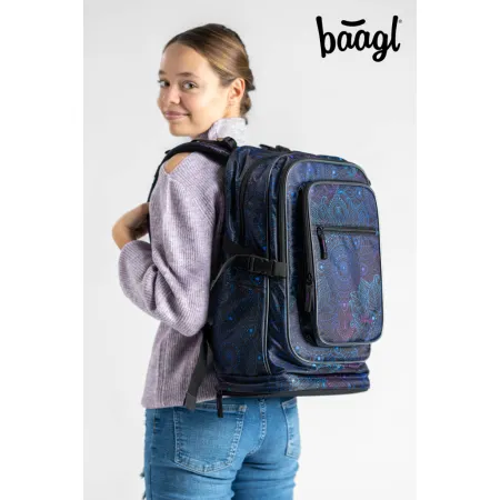 BAAGL Školní batoh Cubic Zen