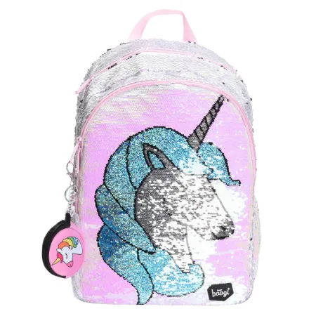 BAAGL Školní batoh Fun Unicorn