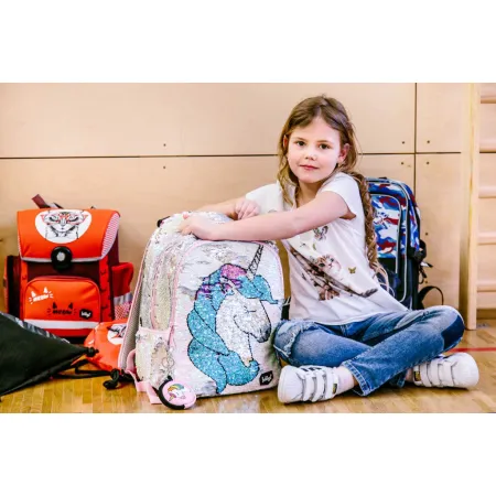 BAAGL Školní batoh Fun Unicorn