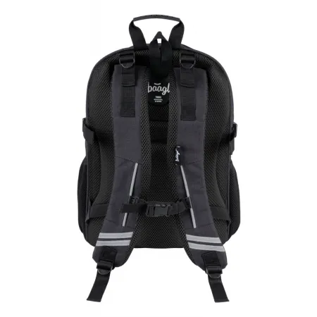 BAAGL Školní batoh Logo black