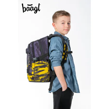 BAAGL Školní batoh Skate Dune