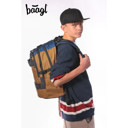 BAAGL Školní batoh Skate Duo GRS