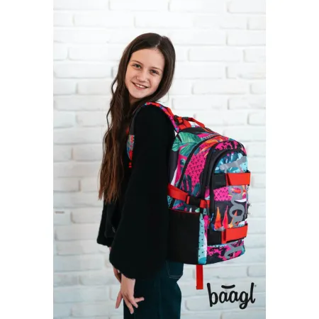BAAGL Školní batoh Skate Fresh