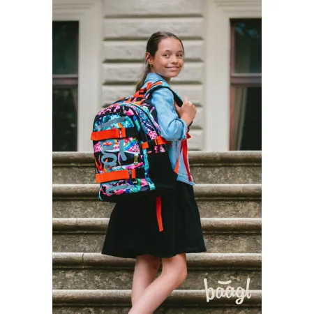 BAAGL Školní batoh Skate Fresh