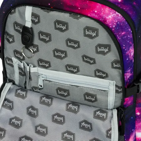 BAAGL Školní batoh Skate Galaxy