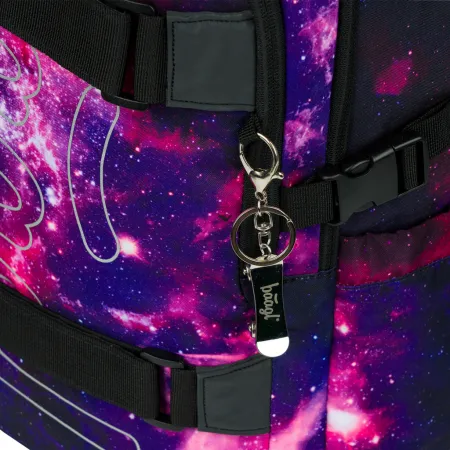 BAAGL Školní batoh Skate Galaxy