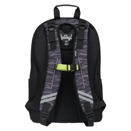 BAAGL Školní batoh Skate Grey