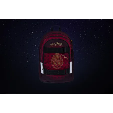 BAAGL Školní batoh Skate Harry Potter Bradavice vínový GRS