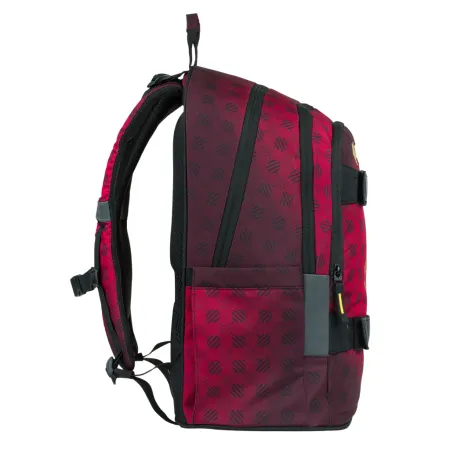 BAAGL Školní batoh Skate Harry Potter Bradavice vínový GRS