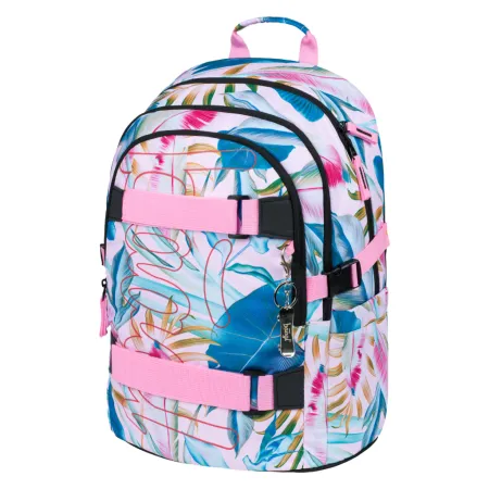 BAAGL Školní batoh Skate Leafs
