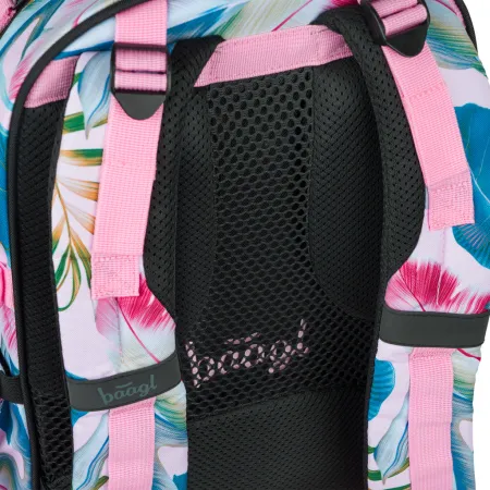 BAAGL Školní batoh Skate Leafs