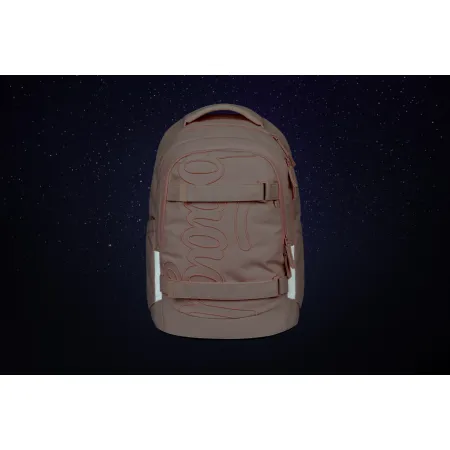 BAAGL Školní batoh Skate Max Creamy GRS