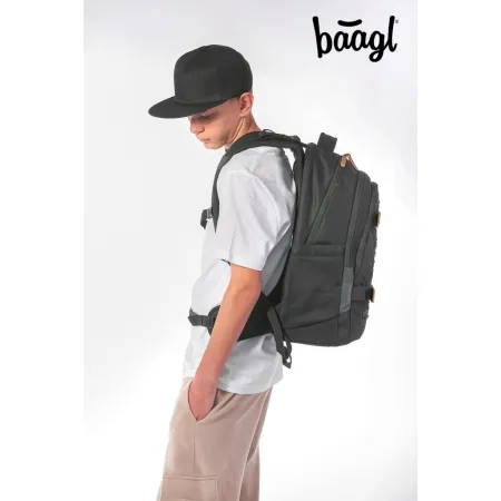 BAAGL Školní batoh Skate Max Darkness GRS