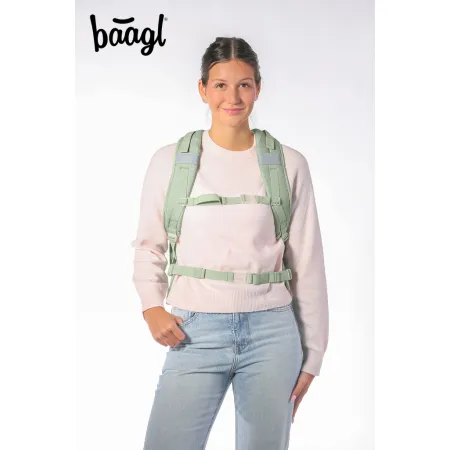 BAAGL Školní batoh Skate Max Mentol GRS