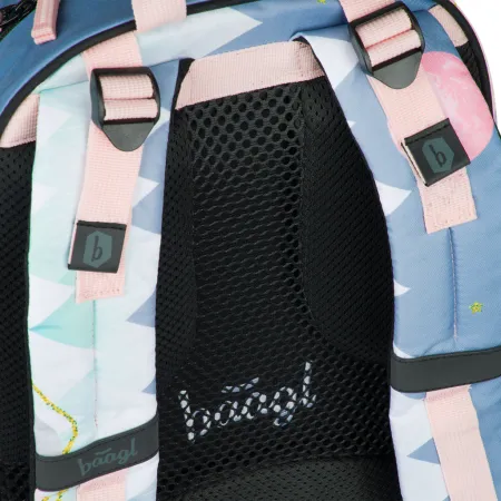 BAAGL Školní batoh Skate Moon