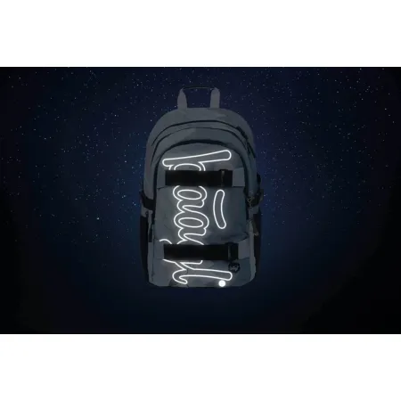 BAAGL Školní batoh Skate Moon
