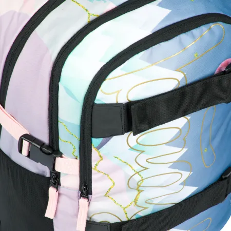 BAAGL Školní batoh Skate Moon