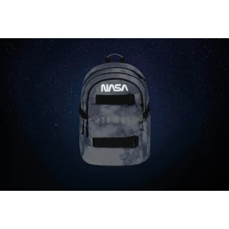 BAAGL Školní batoh Skate NASA Grey