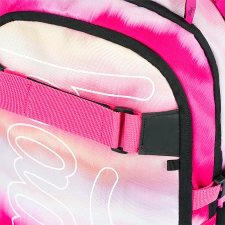 BAAGL Školní batoh Skate Pink Stripes