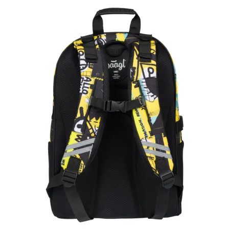 BAAGL Školní batoh Skate Street art