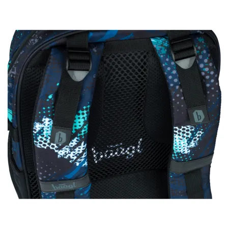 BAAGL Školní batoh Skate Struktury