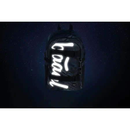 BAAGL Školní batoh Skate Struktury