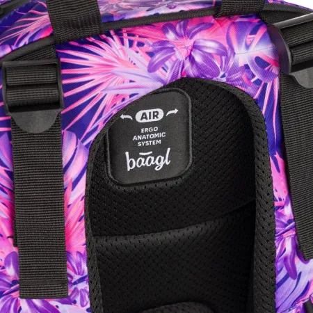 BAAGL Školní batoh Skate Violet