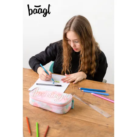 BAAGL Školní penál etue Sunset