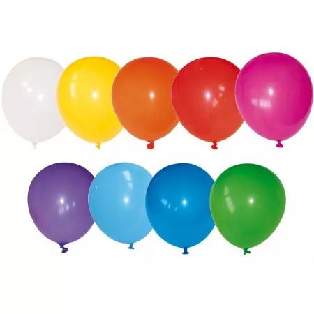 Balónek nafukovací 19005 koule dekorativní sada 100 ks