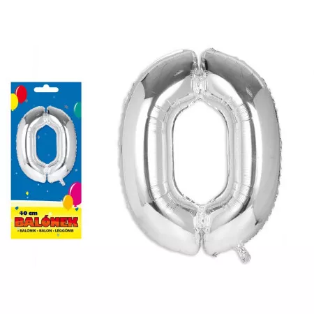 Balónek MFP č. 0 nafukovací fóliový 40 cm