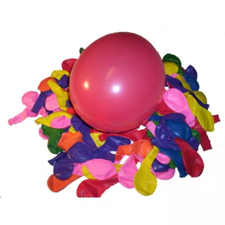 Balónek nafukovací 19010 koule P - mix barev sada 100 ks